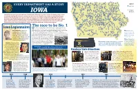 Iowa Legionnaires He American Legion Department of Iowa Began Accepting Applications for T Post Charters on May 12, 1919
