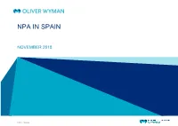 Npa in Spain