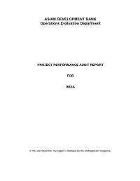 Project Performance Evaluation Report: Industrial Energy Efficiency