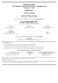 VIACOMCBS INC. (Exact Name of Registrant As Specified in Its Charter)