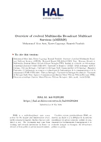 Embms) Muhammad Moiz Anis, Xavier Lagrange, Ramesh Pyndiah