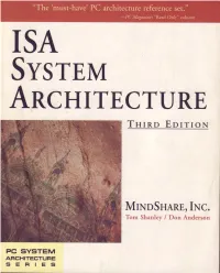 ISA System Architecture, Third Edition