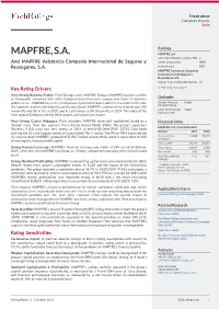 Mapfre, S.A. Mapfre, S.A