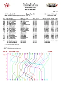 PRE 65 and MINIS Race No. 30