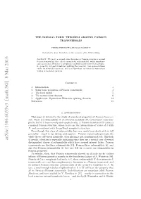 THE NORMAL FORM THEOREM AROUND POISSON TRANSVERSALS 3 Behavior