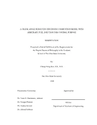 A Crank Angle Resolved Cidi Engine Combustion Model with Arbitrary Fuel Injection for Control Purpose