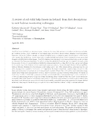 A Review of Sub Tidal Kelp Forests in Ireland: from First Descriptions To