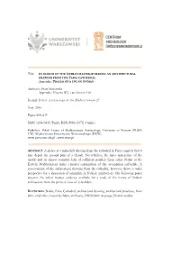 Author(S): Piotr Makowski Appendix: Vincent W.J. Van Gerven Oei