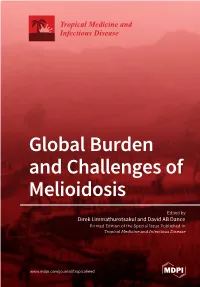 Global Burden and Challenges of Melioidosis
