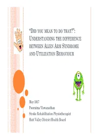 Utilization Behaviour
