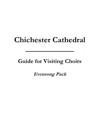 Evensong Pack CONTENTS