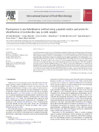 Fluorescence in Situ Hybridization Method Using a Peptide Nucleic Acid Probe for Identiﬁcation of Lactobacillus Spp