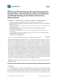 Mobilizing Benefit-Sharing Through Transportation Infrastructure