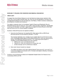Media Release
