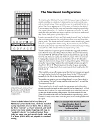 Mordaunt Levien Tuning Chord Chart 1