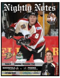 Nightly Notes Vs Phoenix 11 22 08.Indd