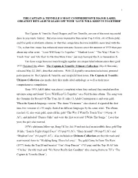 The Captain & Tennille's Most Comprehensive Major Label