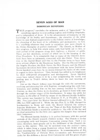 Seven Ages of Man Dominican Devotions