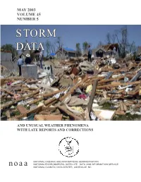 Storm Data and Unusual Weather Phenomena ....…….…....………..……