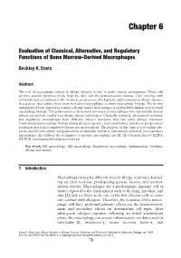 Chapter 6 Evaluation of Classical, Alternative, and Regulatory