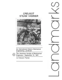 Creusot Steam Hammer