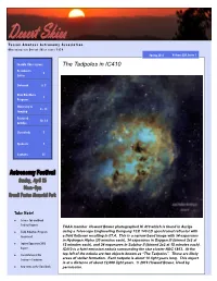 Desert Skies Since 1954 Spring 2015 Volume LXI, Issue 1