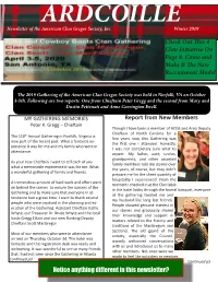 Report from New Members Notice Anything Different in This Newsletter?