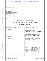 FINAL.Lantah's Opposition to Motion for Preliminary Injunction.071218.WITH TABLES