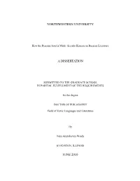 Northwestern University a Dissertation June 2010