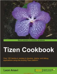 Tizen Cookbook