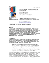 Using Web 2.0 in the Australian Parliaments: the Dream and Reality