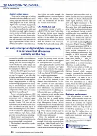 Transition to Digital Digital Handbook