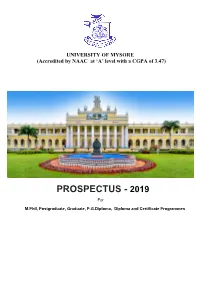 Prospectus - 2019