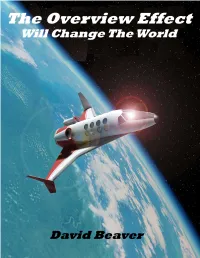 The Overview Effect Will Change the World Introduction