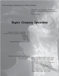 Engine Company Operations