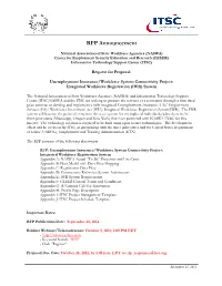 RFP Announcement