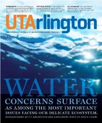 As Among the Most Important Issues Facing Our Delicate Ecosystem