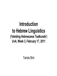 Canaanite, “Proto-Hebrew” 1