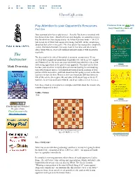 Dvoretsky Lessons
