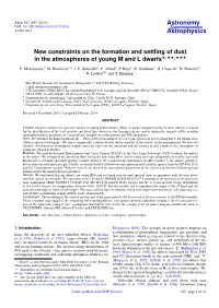 New Constraints on the Formation and Settling of Dust in the Atmospheres of Young M and L Dwarfs?,??,???