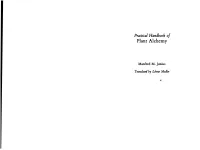 The Practical Handbook of Plant Alchemy