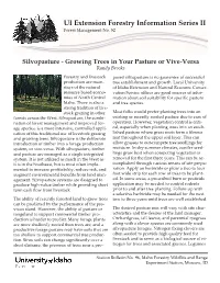 UI Extension Forestry Information Series II Forest Management No