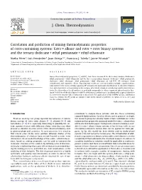 Correlation and Prediction of Mixing Thermodynamic Properties of Ester-Containing Systems: Ester+Alkane and Ester+Ester Binary S