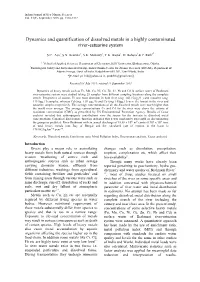 Dynamics and Quantification of Dissolved Metals in a Highly Contaminated River-Estuarine System