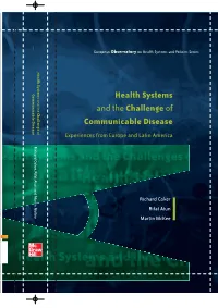 Health Systems and the Challenge of Communicable Diseases