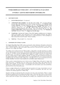 Iucn Technical Evaluation
