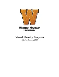 Visual Identity Program Effective January 2011
