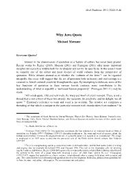 Why Jews Quote
