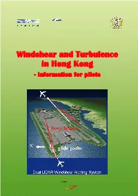 Windshear and Turbulence in Hong Kong