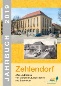 Zehlendorf Altes Und Neues Von Menschen, Landschaften